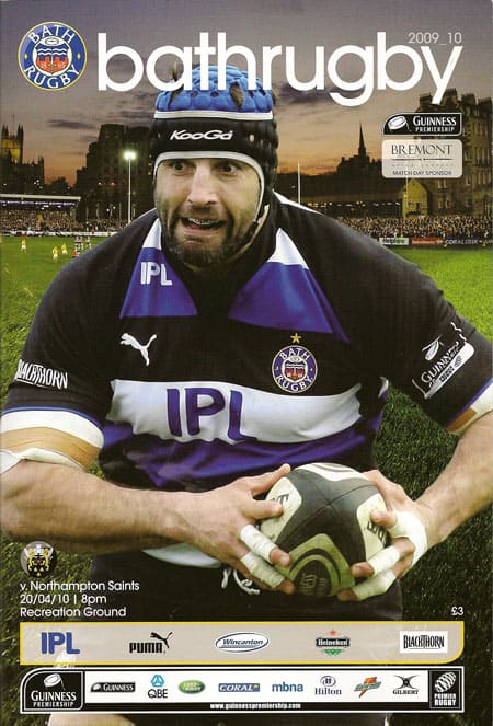 Bath Rugby RUFC v Northampton Saints